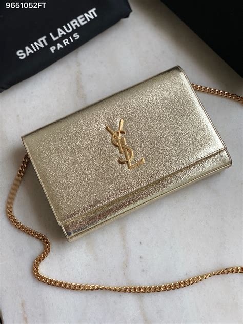 ysl gold bag